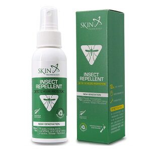 【躍獅線上】紐西蘭Skin Technology Protect 25%派卡瑞丁 瑞斌12H長效噴霧防蚊液(花香) 100ml