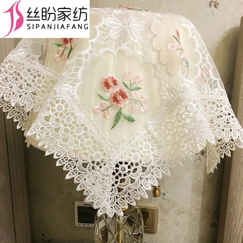 茶具蓋布防塵布長方廚房布家電方巾小方巾杯子蓋巾蕾絲茶盤