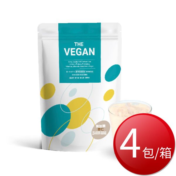 ★免運★箱購免運 THE VEGAN 樂維根 植物優蛋白系列(無加糖杏仁口味 1kg*4包/箱) [大買家]