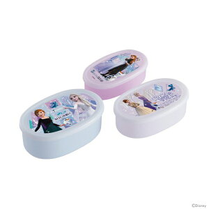 【震撼精品百貨】冰雪奇緣_Frozen~日本迪士尼Disney 冰雪奇緣Frozen Skater三入便當盒 保鮮盒*51679