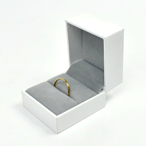 戒指盒 純粹白飾品禮盒【NAWA29】