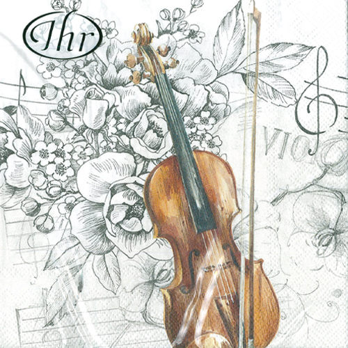 提琴-德國IHR餐巾紙(33x33cm)