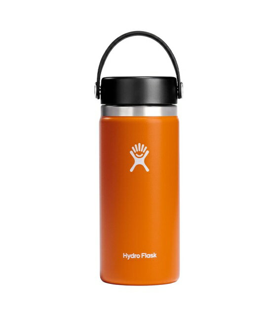 【【蘋果戶外】】Hydro Flask【提環蓋/473ml】紅土棕 寬口保溫瓶 咖啡杯 16oz 473ml 美國不鏽鋼保溫保冰瓶 保冷保溫瓶 不含雙酚A