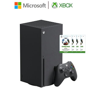 Microsoft微軟 Xbox Series X 1TB遊戲主機 加 XGPU 3個月*4 同捆組