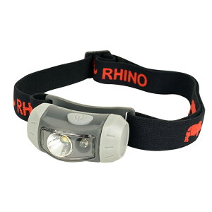 【露營趣】犀牛 RHINO HL-100 雙光源LED頭燈 100流明 登山頭燈 頭頂燈 夜遊 露營