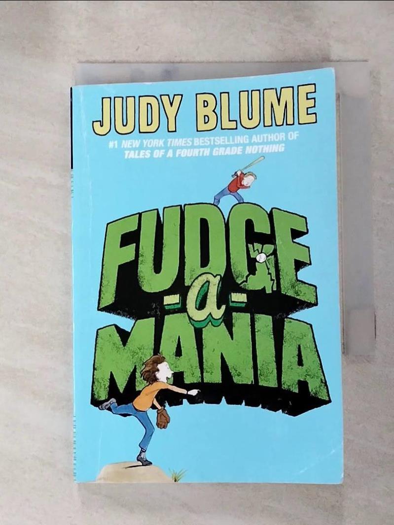 【書寶二手書T7／原文小說 H5Q】Fudge-a-mania Blume, Judy