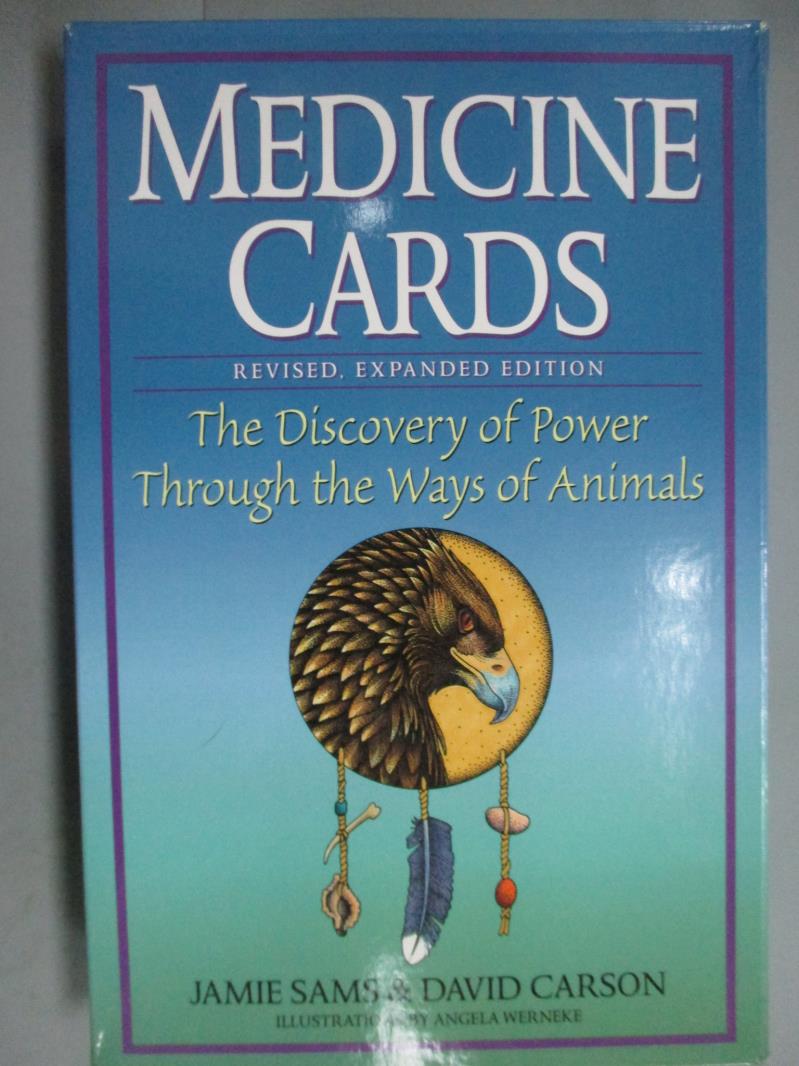 【書寶二手書T1／星相_GBR】Medicine Cards: The Discovery of Power Through the Ways of Animals_Sams_附牌+盒