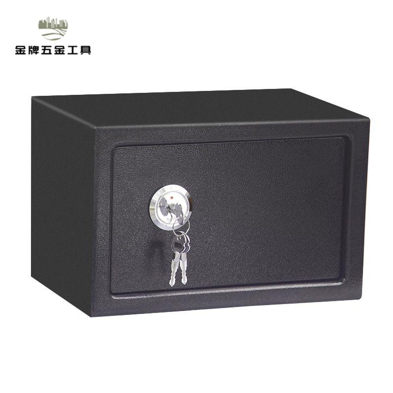 保險箱 保險櫃 密碼箱 床頭櫃 保險櫃家用保管箱小型入墻迷你機械保險箱辦公錢箱收銀箱帶鎖歐式