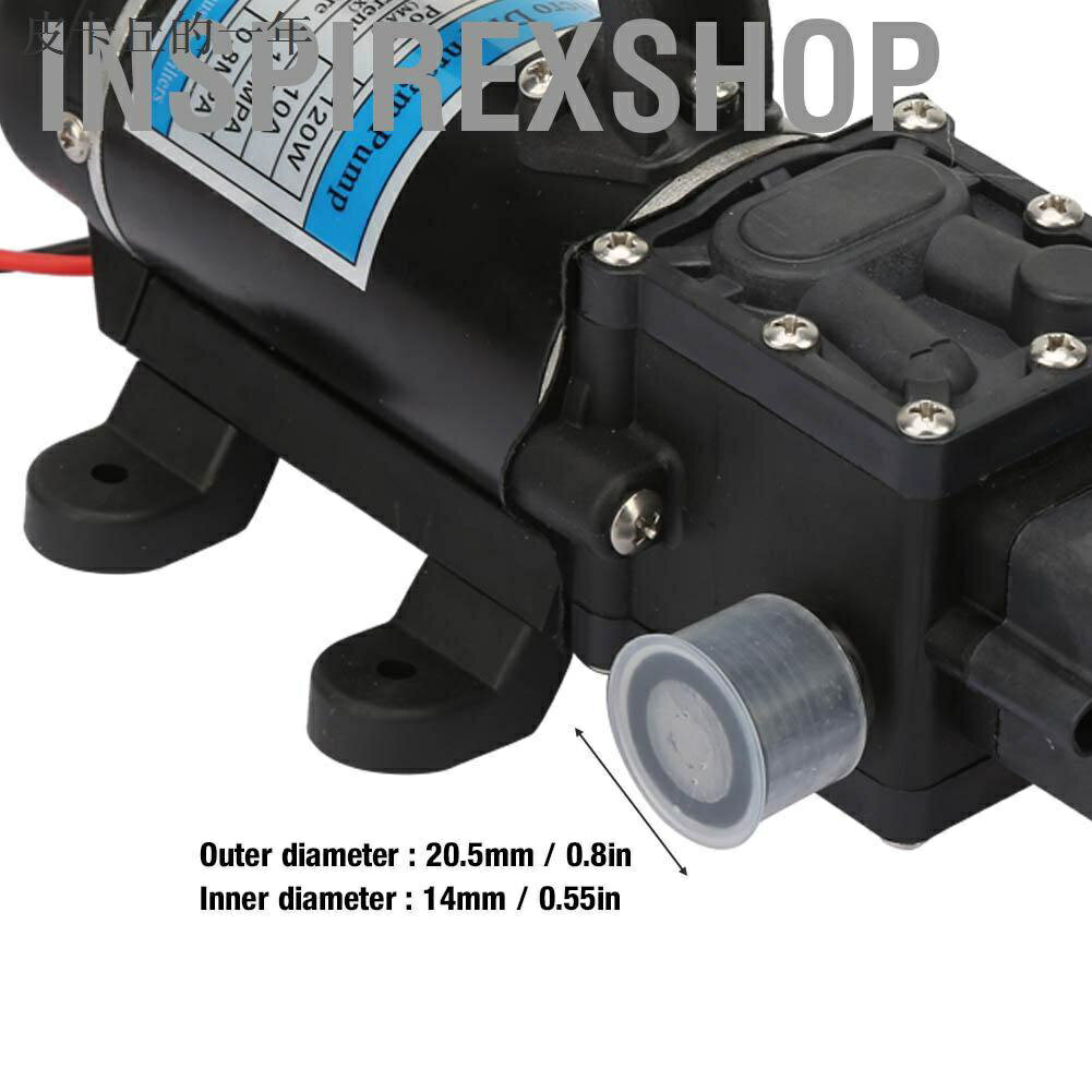 12V24V 120W 電動水泵 10Lm 自吸电动隔膜泵