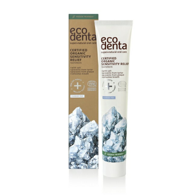 立陶宛Eco denta認證有機敏感緩解牙膏含鹽75ml