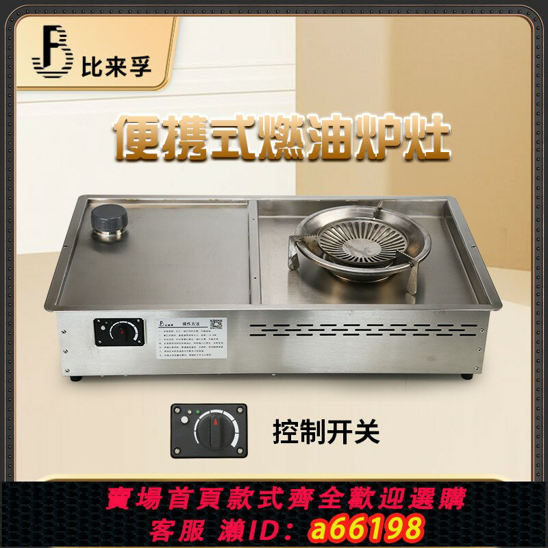 【臺灣公司 可開發票】燃油爐灶戶外野炊房車做飯便攜式廚具旅行無煙靜音灶子露營用灶臺
