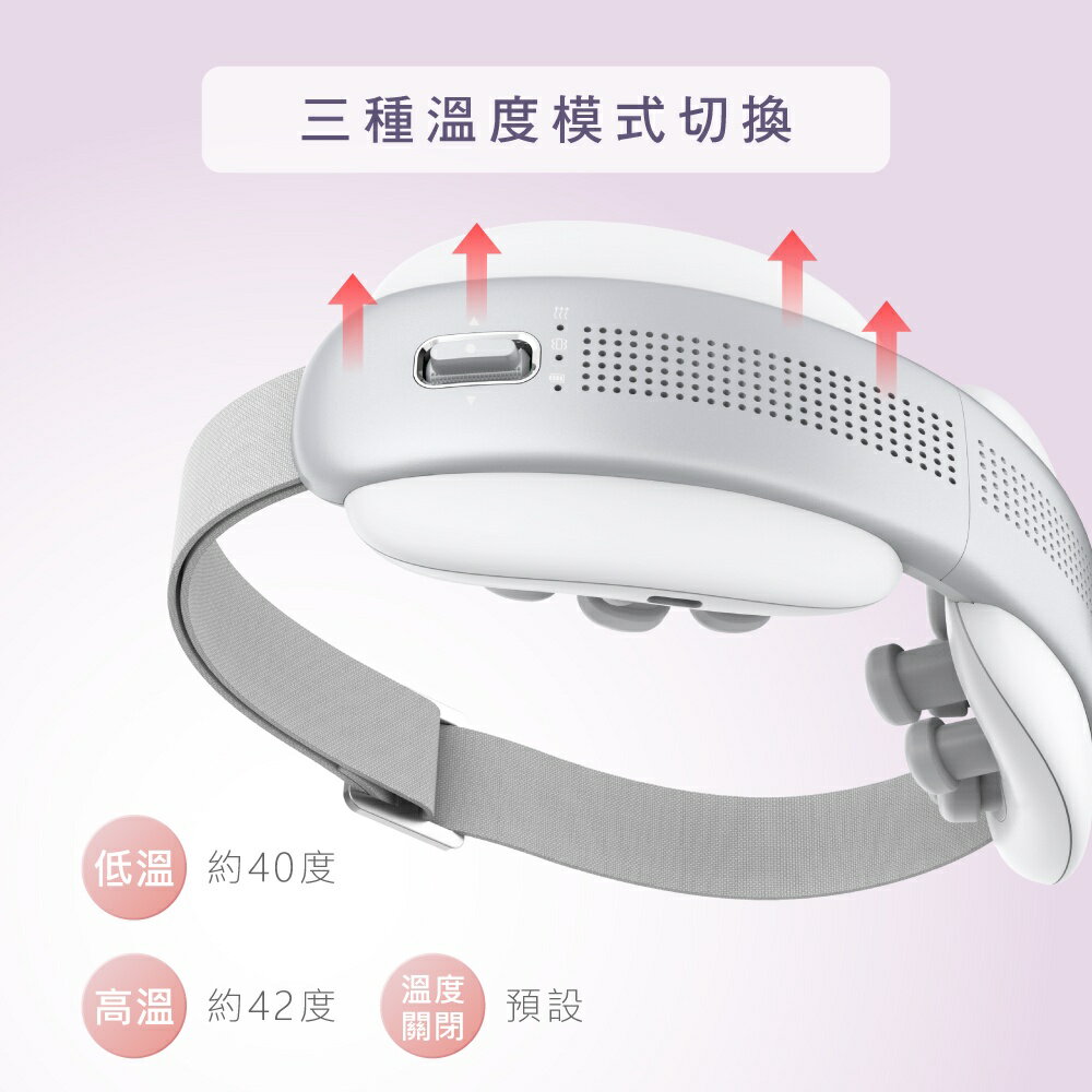 【KINYO】透視熱敷按摩眼罩 (IAM) 2022新款 透視 指壓 震動 熱敷 | 禮物 眼部按摩 【領券折50】 6