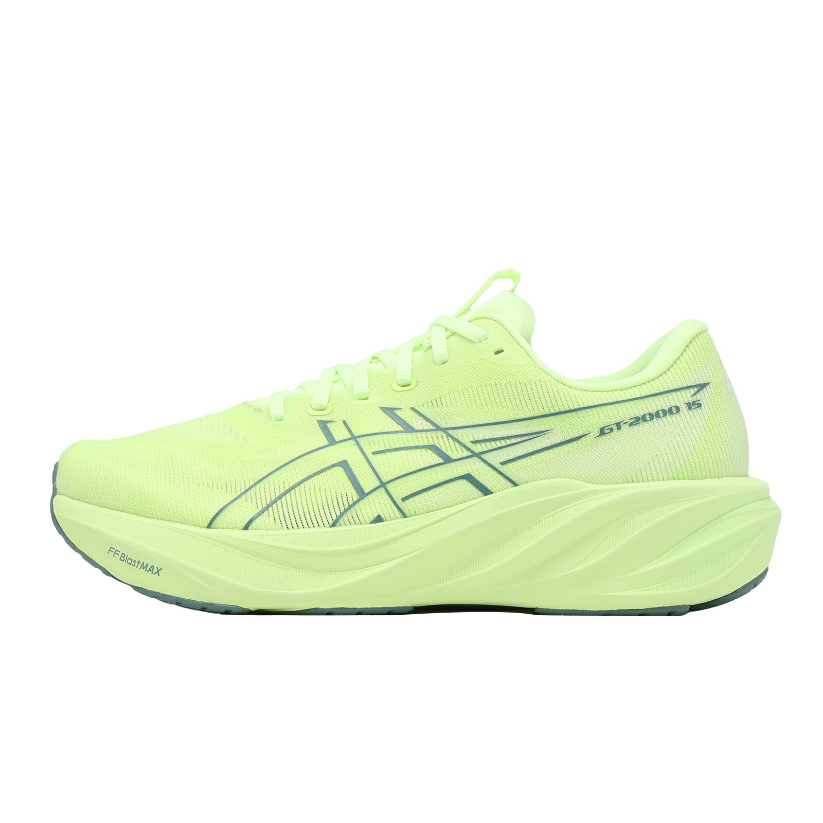 Asics 亞瑟士 慢跑鞋 GT-2000 15 男鞋 螢光綠 支撐 穩定 運動鞋 1011C235750