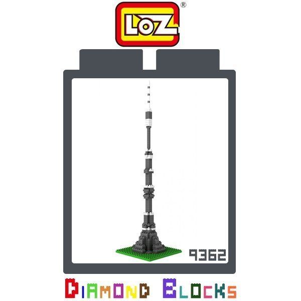 【東洋商行】正版 LOZ 迷你鑽石小積木 莫斯科塔 建築系列 益智玩具 樂高式 平價趣味 腦力激盪