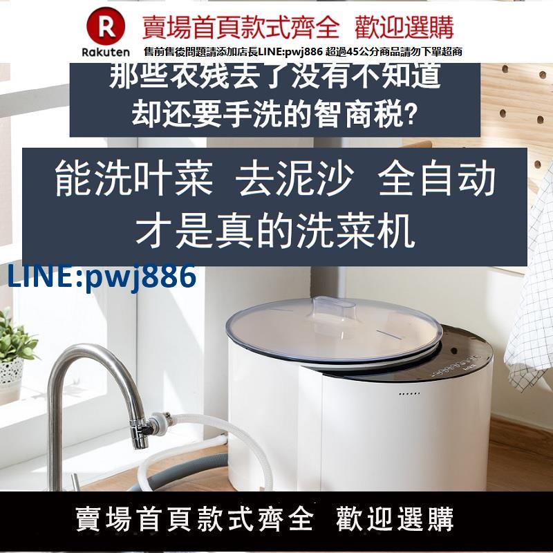 【高品質超低價】去泥沙自動洗菜機家用蔬菜果蔬清洗機旋轉洗葉菜安啟綠能新品專利