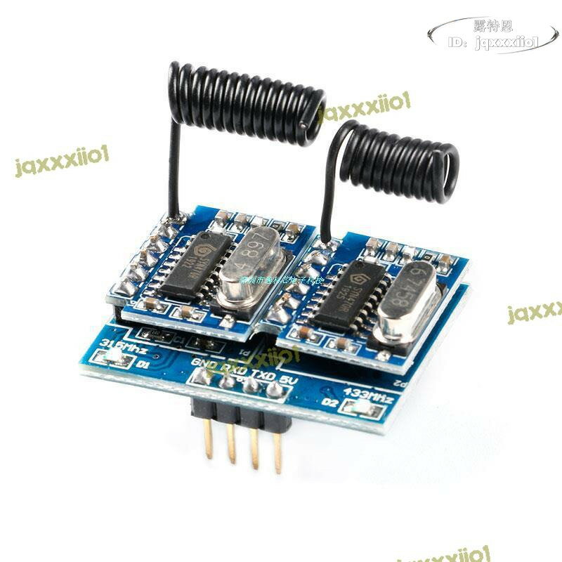 【免運】雙頻無線解碼模組 RF射頻無線遙控開關 315/433Mhz 微控制器 RF34B