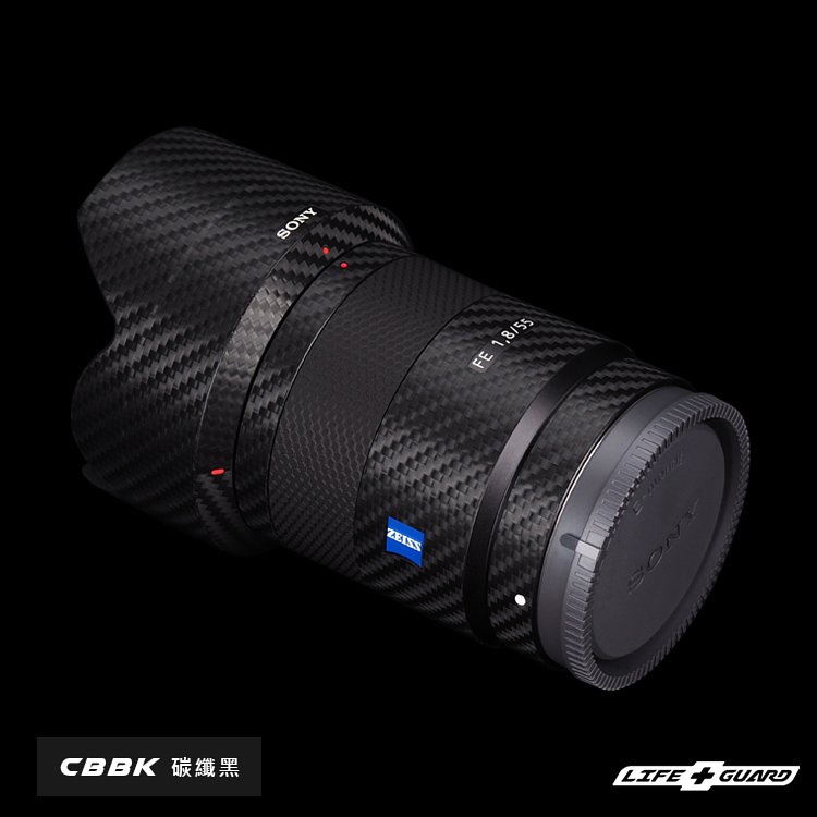 LIFE+GUARD 相機 鏡頭 包膜 SONY FE 55mm F1.8 ZA 鏡頭貼膜 (獨家款式)