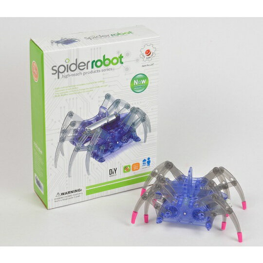 【玩具兄妹】現貨! 電動蜘蛛機器人 科學玩具 DIY動手做 科學實驗 DIY 拼裝 益智 製作 發明 科學好好玩