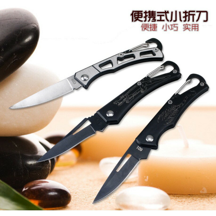 【便携小折刀】戶外迷你折疊小刀  手柄小折刀 登山 露營 野餐 釣魚 水果刀
