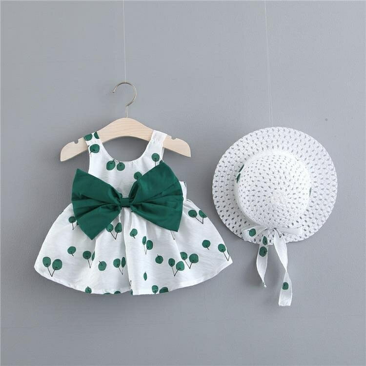 兒童連身裙 女寶寶夏裝連身裙1-3歲嬰兒衣服背心裙雪紡2韓版女童洋氣公主裙0