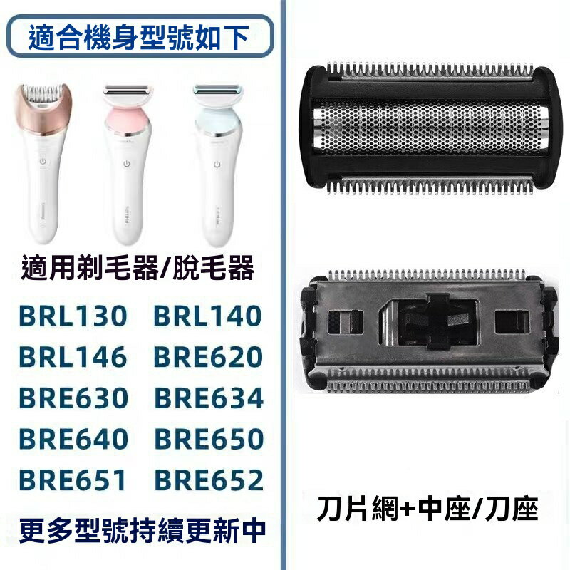 【原廠品質替換】飛利浦刀頭 脫毛器刀頭 剃鬚刀頭 替換頭 刀網刀架 適用BG2000 BG2040 BG2020 精準貼合 高效剃淨 全身可用