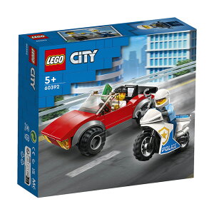 LEGO 樂高 CITY 城市系列 60392 警察摩托車飛車追逐 【鯊玩具Toy Shark】