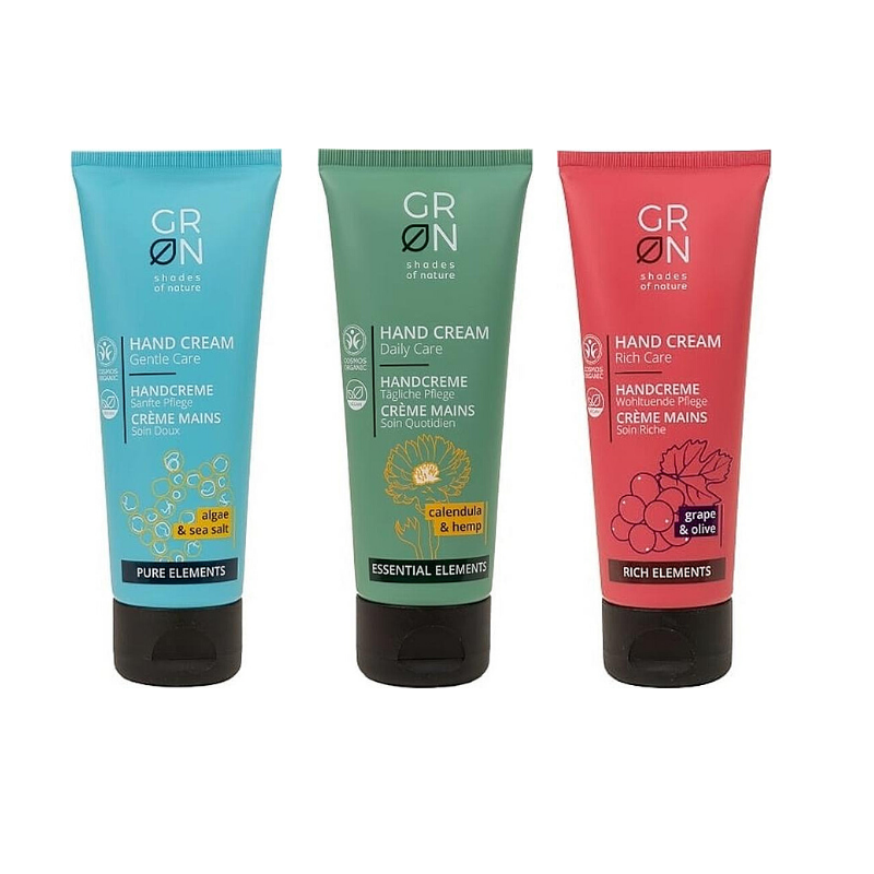 義大利 GRN 護手霜系列 水藻海鹽 金盞花 葡萄橄欖 75ml 溫和 滋養 保濕 附發票現貨 ｜滿額領券最高現折$200⚡專櫃保養美妝 品牌香氛 美的三次方【心心哈德】
