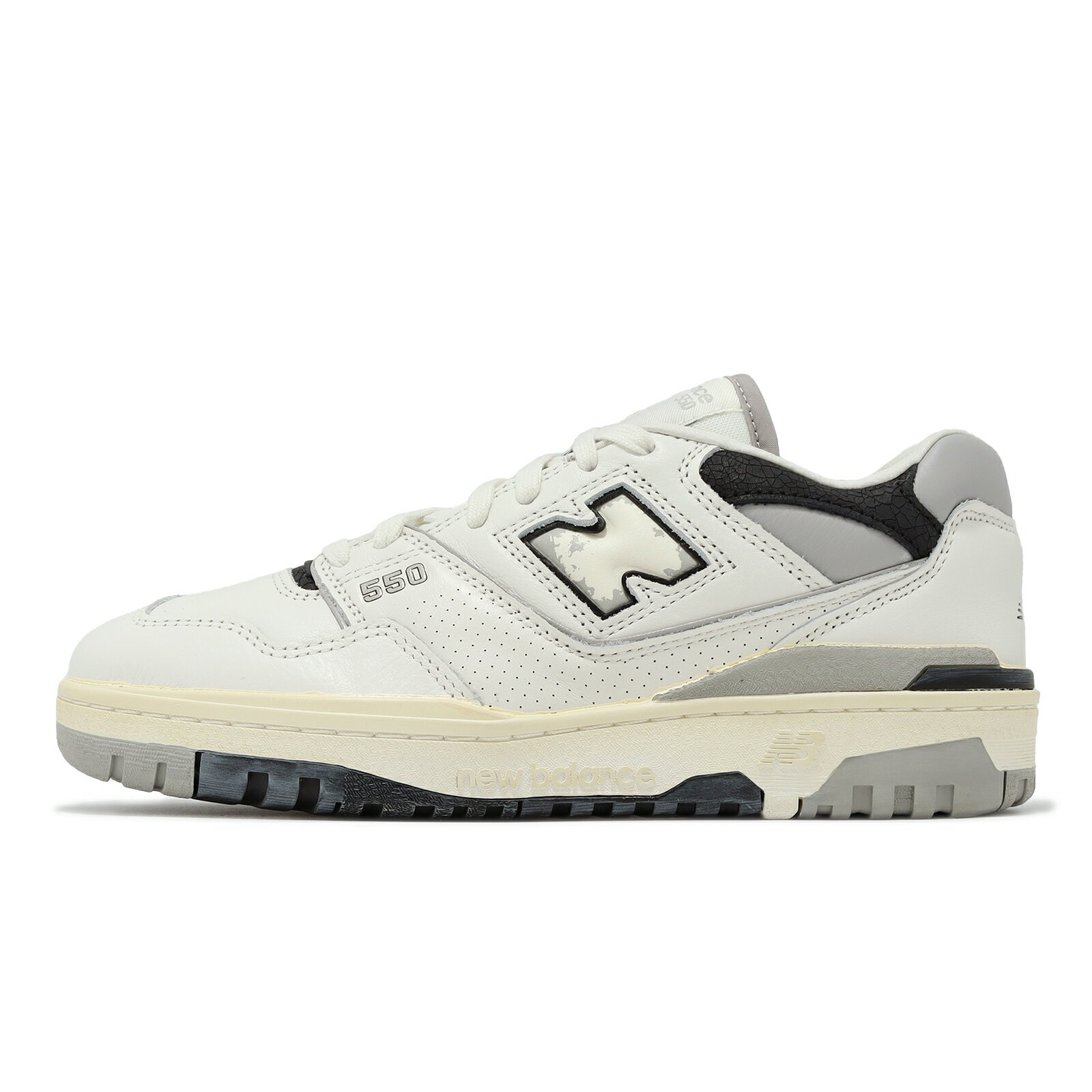 New Balance NB 休閒鞋 550 男鞋 米白 灰 復古 仿舊 NB 紐巴倫 BB550VGB-D