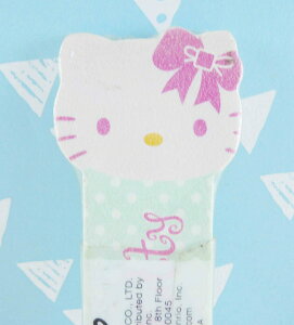 【震撼精品百貨】Hello Kitty 凱蒂貓 KITTY造型指甲銼板-粉臉造型-綠色 震撼日式精品百貨