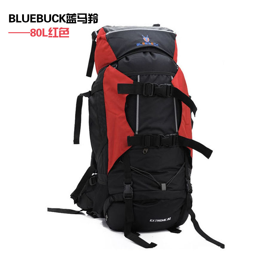 夏諾多吉登山包80L專業戶外帳篷野營旅行背包雙肩大背包內架通用