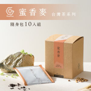 【十菓茶】蜜香麥茶 隨身包10入/盒 台灣在地茶 熱飲 沖泡300cc茶量