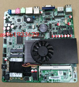 研域工控 ITX-M100_218 ITX-M100 1037U集成cpu臺式電腦工業主板