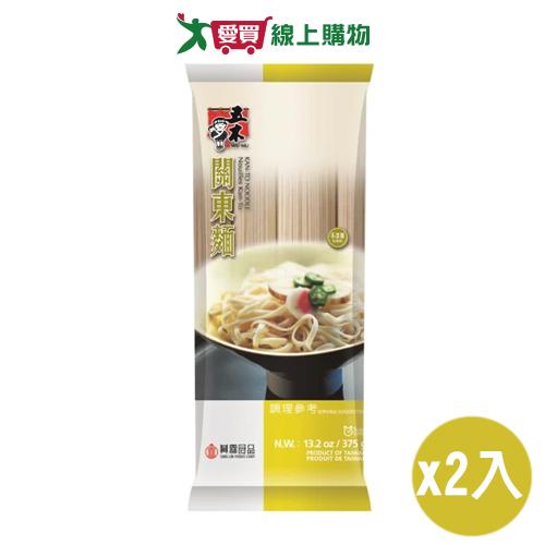 五木 關東麵(375G)2入組【愛買】