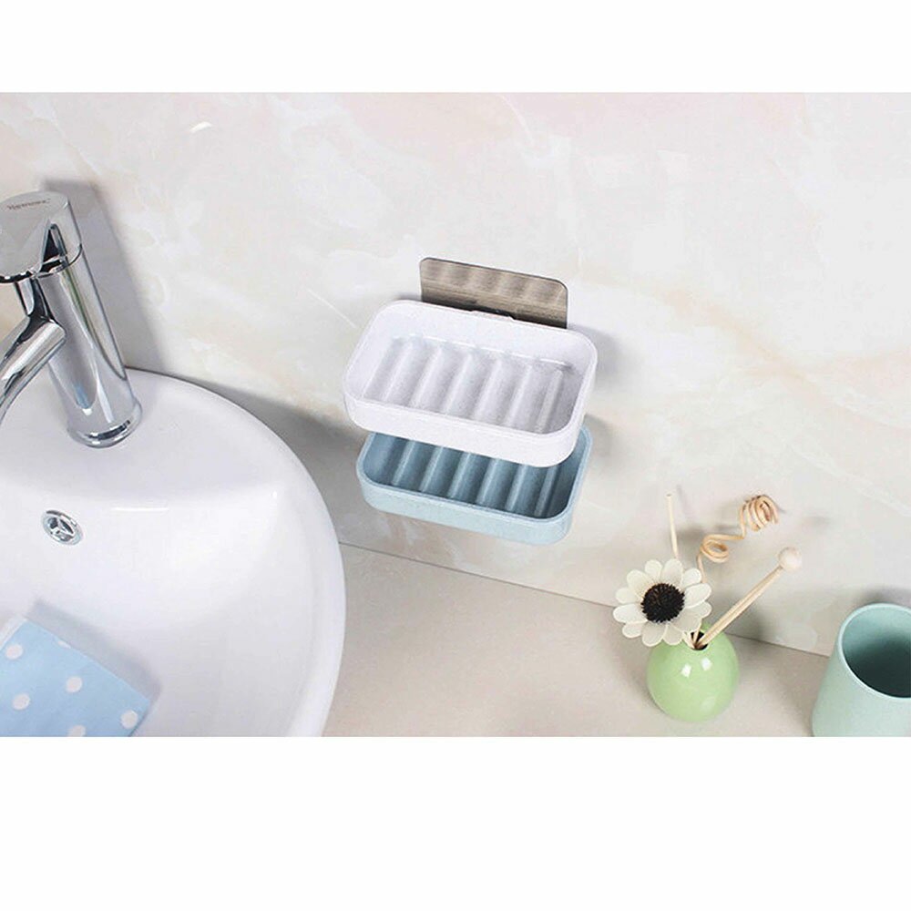 ESH63 強力貼塑膠肥皂架 免鑽免釘 魔力貼 免打孔 浴室廚房收納