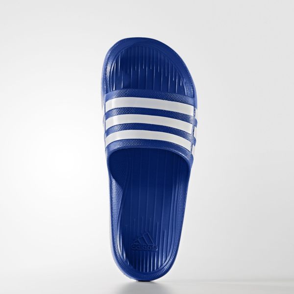 ADIDAS Duramo Slide 拖鞋 男鞋 女鞋 一體成型 防水 藍 白 【運動世界】 G14309