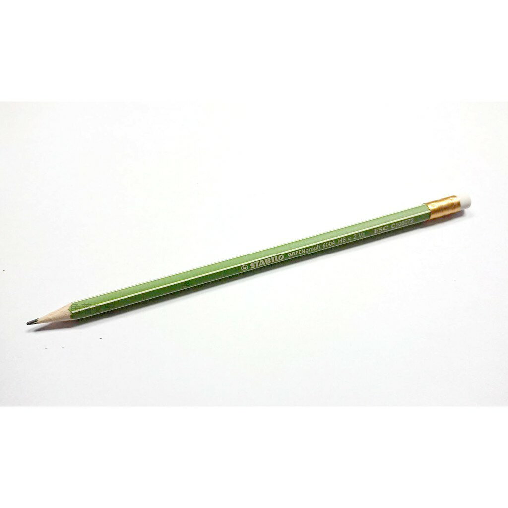 【角落文房】STABILO 德國天鵝牌 6004 環保認證鉛筆 HB