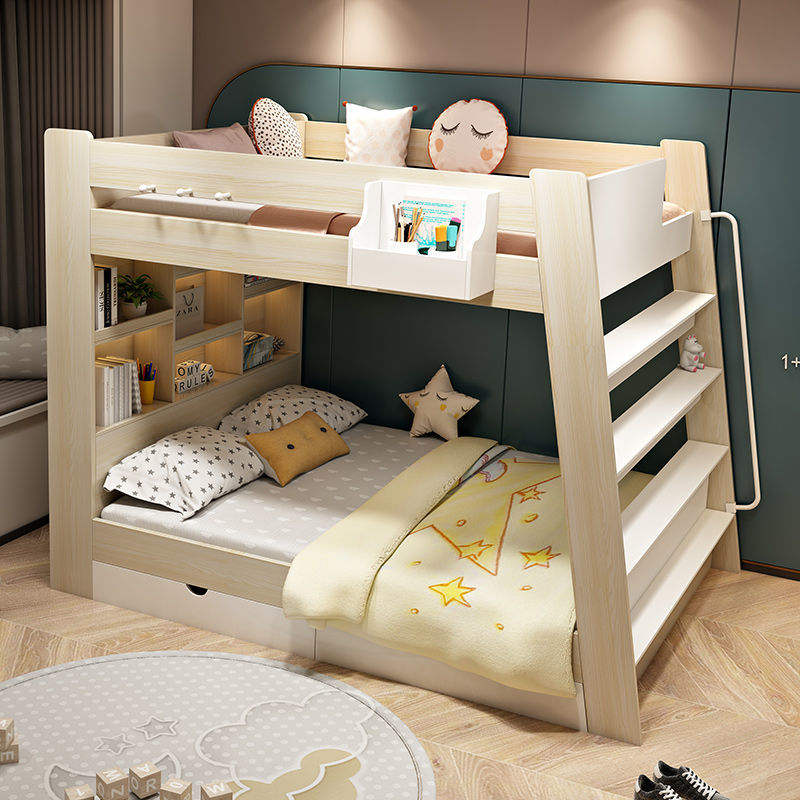 上下床雙層床兒童床多功能組合子母床二層同寬小戶型高低床