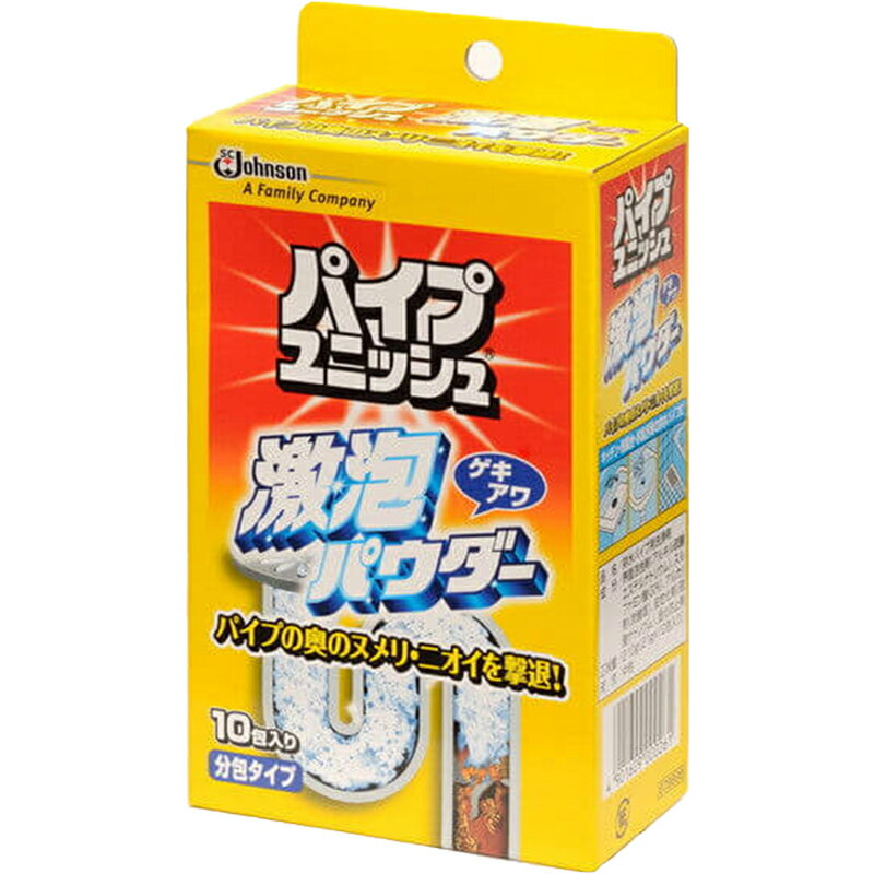 Johnson莊臣 激泡排水管清潔粉21gx10入