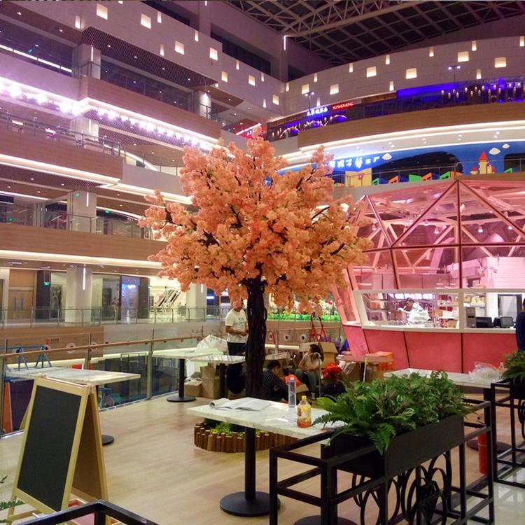 模擬櫻花樹客廳擺放裝飾樹假梨桃櫻梅永生花大型綠植物樹廠家直銷