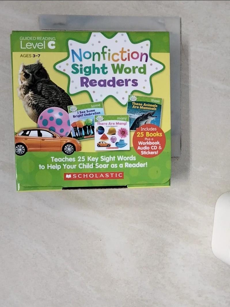 【書寶二手書T1／原文小說 TRU】Nonfiction Sight Word Readers Set C (with CD) Scholastic Inc (COR)