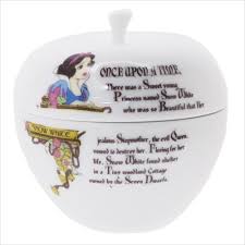 大賀屋 造型 收納罐 白雪公主 蘋果 罐子 收納 迪士尼 公主 日本製 陶瓷 手工 正版 授權 L00010540