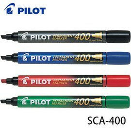 PILOT百樂 SCA-400 400型平頭麥克筆