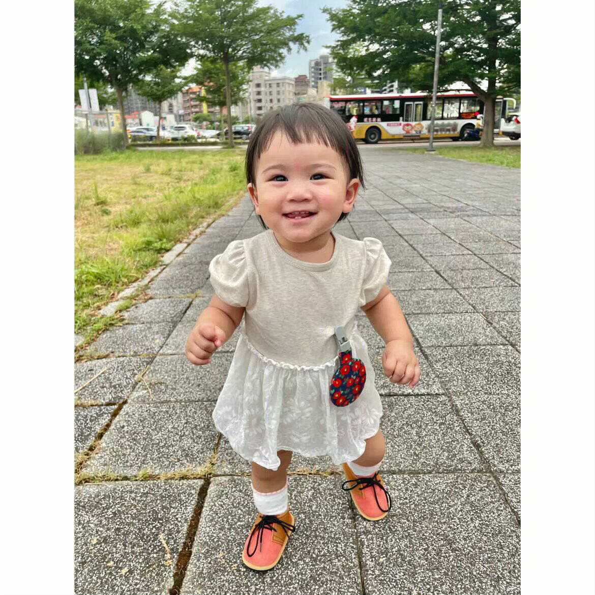 親子系列寶寶款 幼童 洋裝 (80-90-100) 4