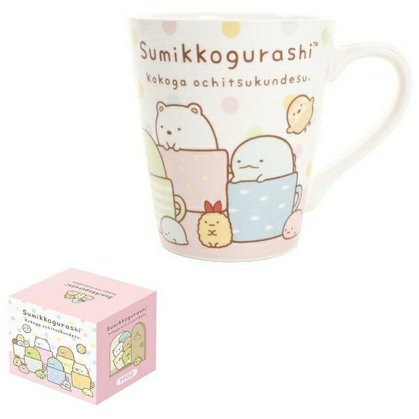 【震撼精品百貨】角落生物 Sumikko Gurashi SAN-X 角落生物 陶瓷馬克杯-粉*08141 震撼日式精品百貨