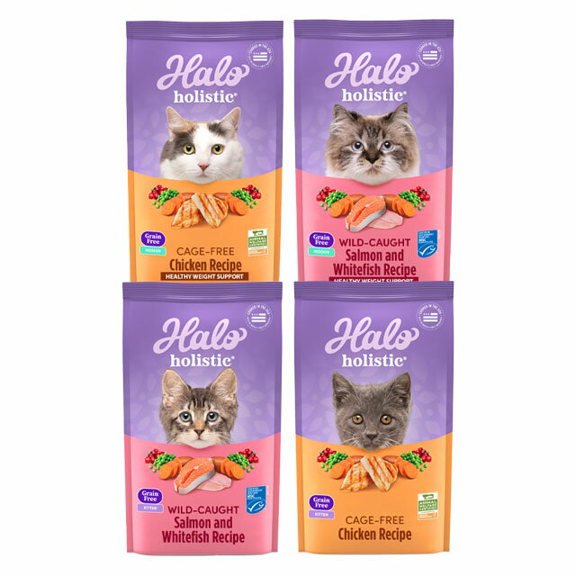 【領券85折+免運】Halo 嘿囉 無穀貓飼料 幼貓 成貓 貓糧 貓飼料 無穀 升級 貓乾糧 WDJ推薦 全系列 1