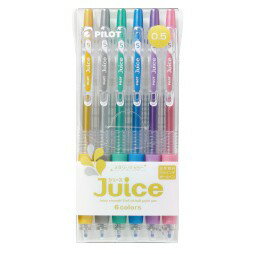 【角落文房】PILOT百樂 Juice 亮彩果汁筆 6色組 0.5mm