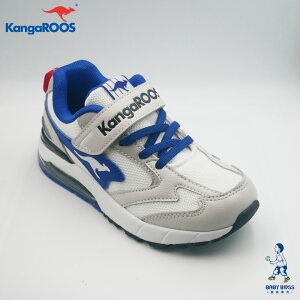 【正品發票出貨】KangaROOS美國袋鼠鞋CAPSULE機能運動太空氣墊鞋 男生運動鞋 慢跑鞋 童鞋(灰藍-KK31951)