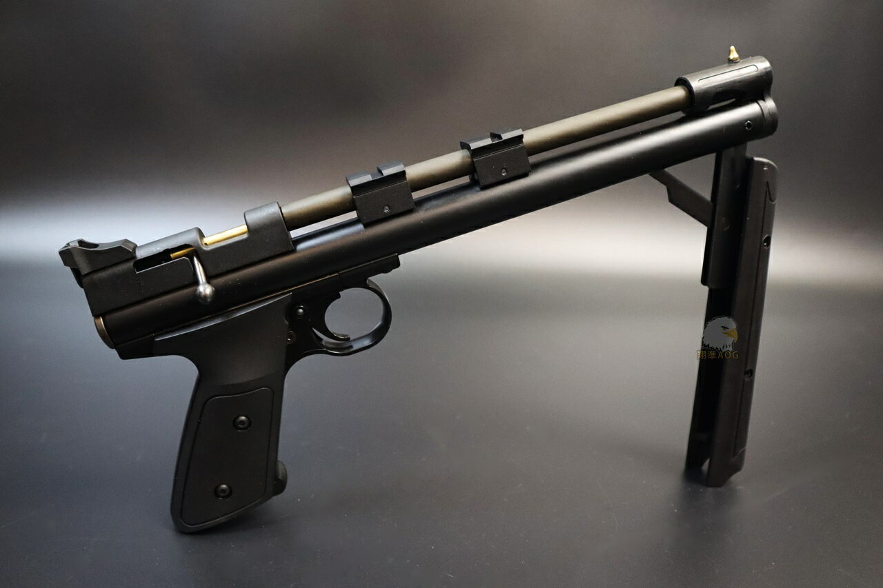 翔準AOG】空氣折槍ARMOTECH A1000 HI-POWER 6mm 空氣短槍D-05-213 蓄壓式魚骨版| 翔準生存遊戲|  樂天市場Rakuten