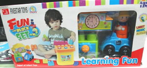 [兒童玩具]麗貝樂 聲光積木學習組