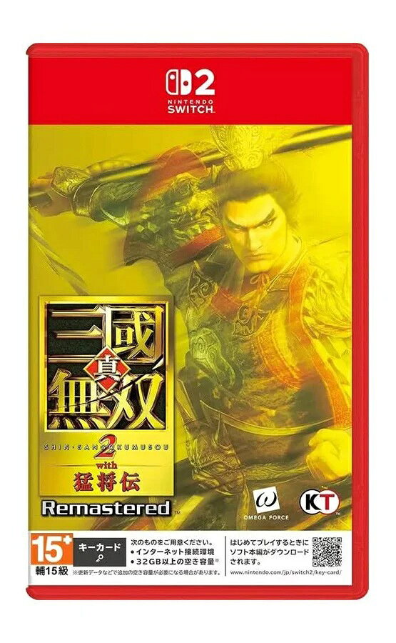 預購中 10月1日發售 中文版 [輔導級] NS2 真‧三國無雙 2 with 猛將傳 Remastered (鑰匙卡)